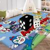 A-Anpanman Anime Bathroom Mat Kids Room Bedroom Decoration Balcony Anti-Slip Doormat Living Room Welcome Rug