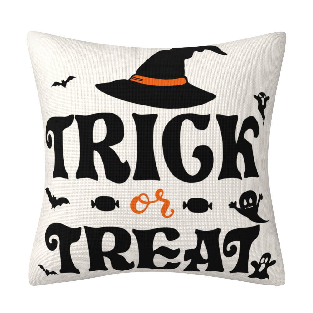 Halloween Pillowcase Home Decorative Cushion Sofa Linen Pillowcase