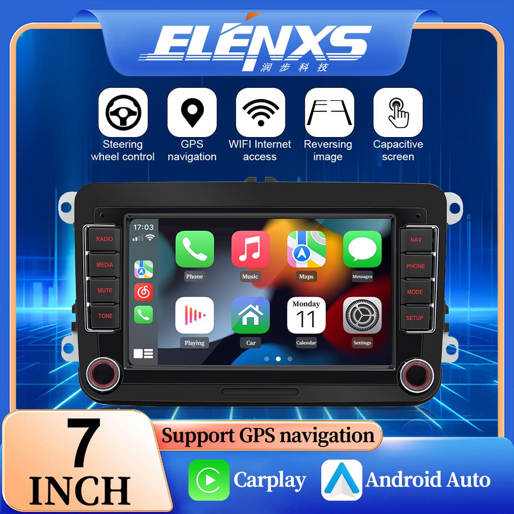 Rádio Android Auto Integrado Perfeitamente Para Compatibilidade Estéreo de Carro Double Din Para