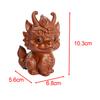 Miniature Dragon Statue Tea Pet Ornament Desktop Tea Decoration Tea Accessories for Farmhouse Office Garden Bookcase Apartment