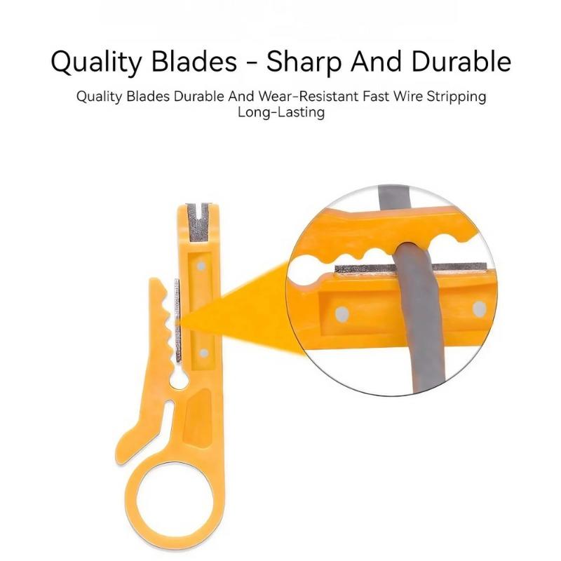 10/20/30pcs Automatic Stripping Pliers Wire Stripper Cable Wire Cutters Stripping Crimping Tool with Hexagon Wrench Tools Nippers