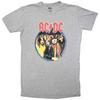 AC/DC Womens/Ladies Highway To Hell Circle T-Shirt