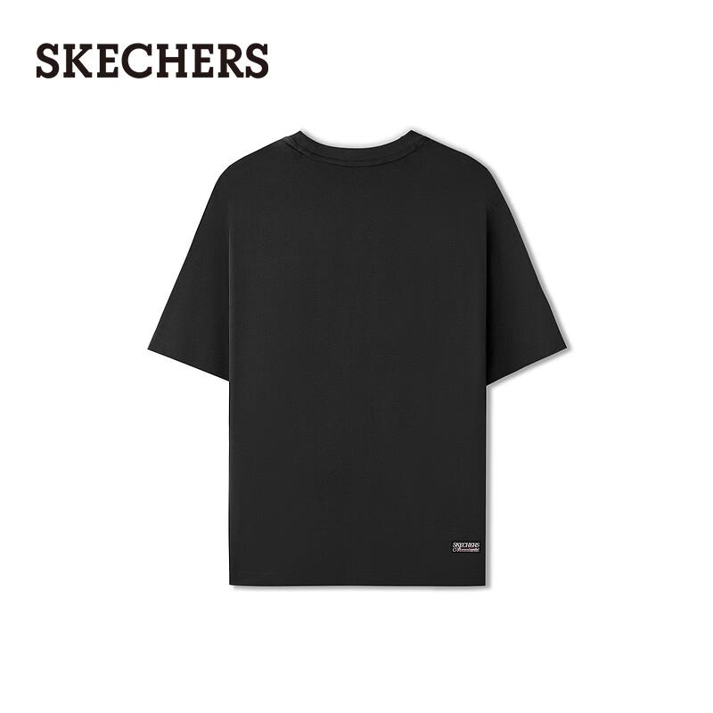 

Skechers Unisex Round Neck Short Sleeve T-Shirt L
