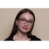 Full Rim Square Matte Tortoise Smartbuy Collection Graslands Cp122d Fashion Unisex Eyeglasses