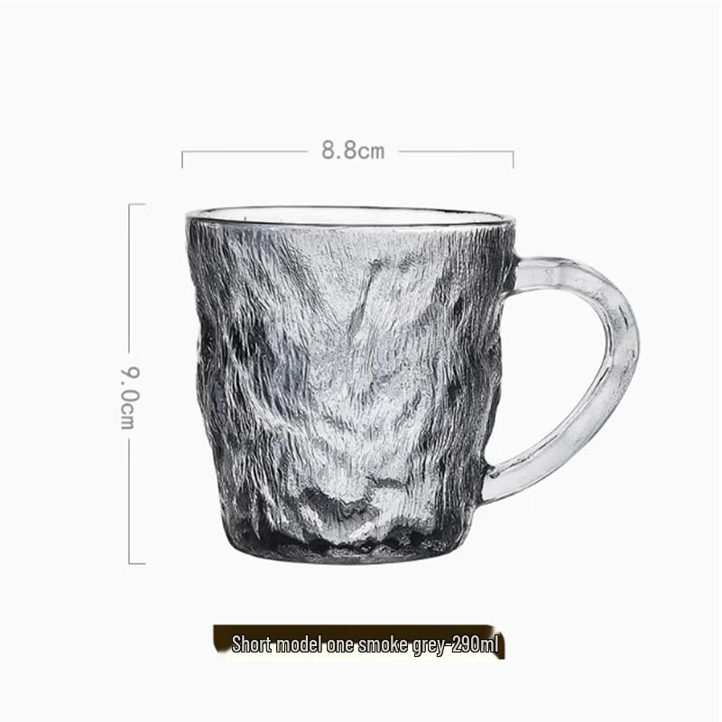 Longxi Glacier Texture Glass Mugs