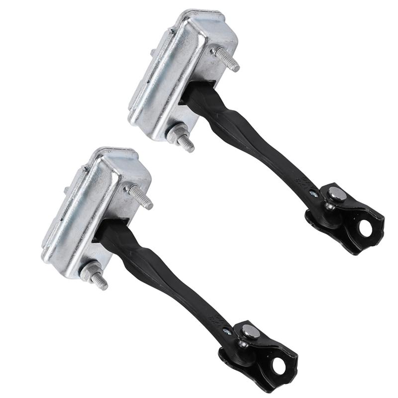 For 308 2011-2015 Compatible Front Door Hinge Stopper Check Strap Limitery 2Pcs 9677361180 Door Limit Rod Stop