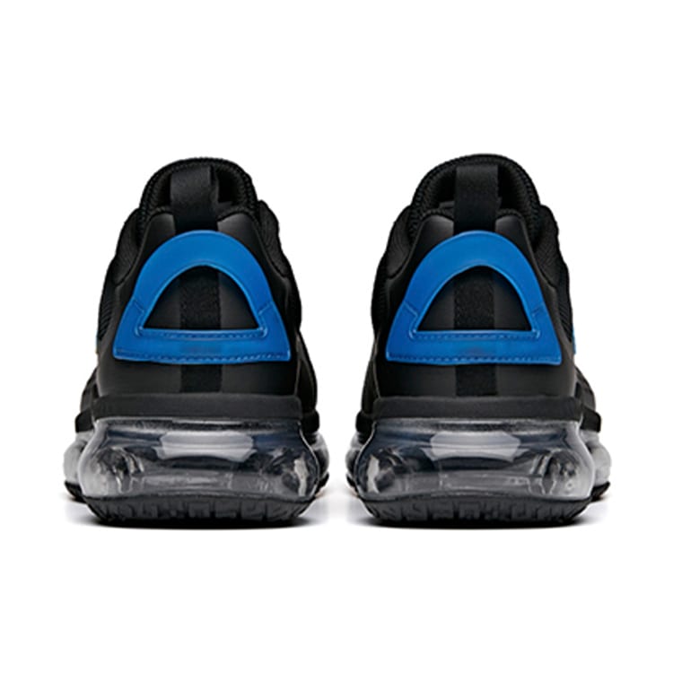 Anta Running Collection Cushioning Slip Resistant Abrasion Resistant Breathable Low top Running Shoes Men's Black Blue 912125503-4