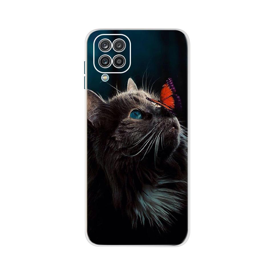 For Samsung Galaxy A12 A13 Case Silicon Soft TPU Back Cover Phone Cases For Samsung A12 A 12 SM-A125F A13 4G Case Bumper Funda