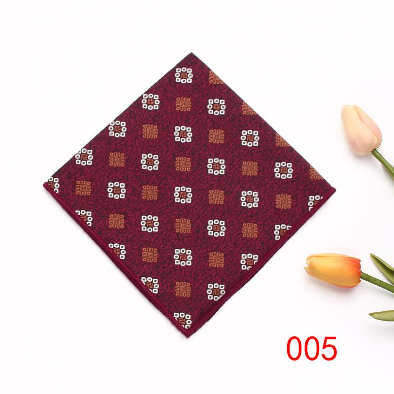 Rael Herrenkleid Businessanzug Einstecktuch Muster Brusttuch Taschentuch Bankett Kleines quadratisches Tuch Anzug Accessoires