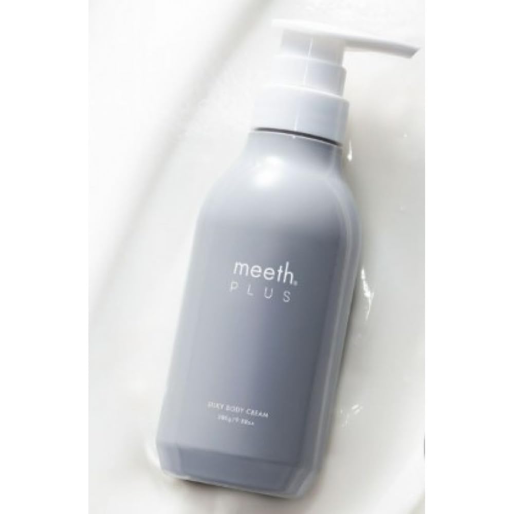 

meeth PLUS Silky Body Cream High Moisture 280g [Fragrance-freeMoisturizing creamBody careFull body careHydrationSupple]