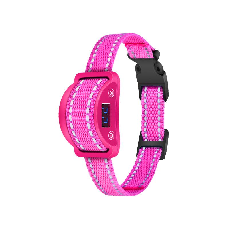 

Регулируемый умный электронный дрессировщик собак против лая - Автоматический стоп-лай в наличии PC 558V арбуз красный