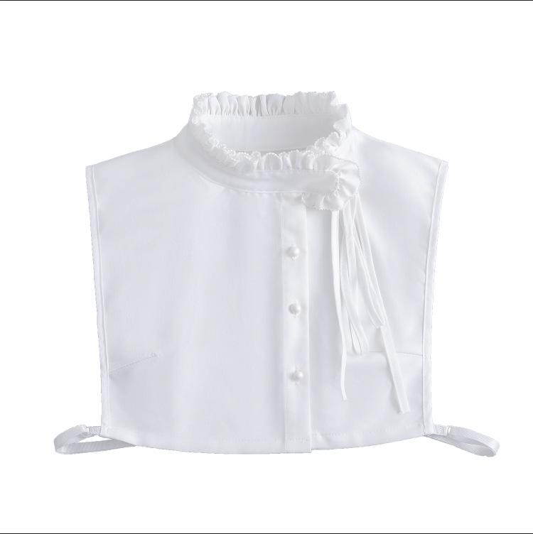 Autumn Sweater Fake Collar for Womens Fake Shirt Collar Casual Removable Detachable Collar Half Shirt Tops Accessories