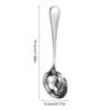 Soup Spoon Easy To Clean Soup Ladles Heat-Resistants Serving Spoon Kitchen Utensils Perfect for Porridge Dessert Cooking