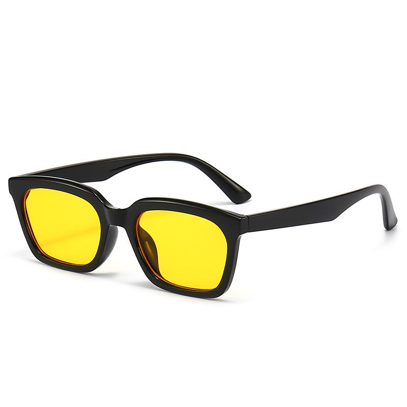 

Румяна Ретро Маленькая Квадратная Оправа Солнцезащитные Очки UV400 Унисекс A04 Y-1