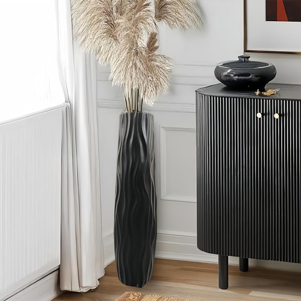 Nordic Style Plastic Vase - Elegant Desktop Decor for Living Room, Hydroponics & Flower Arrangements, Perfect for Pets & Youngsters, Vases Home Decor