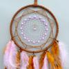 Bohemian Dream Catcher Hand-woven Colorful Feathers Wind Chimes Bedroom Hanging Ornaments Birthday Holiday Gifts Home Decoration