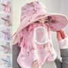 Wide Brim Tea Picking Work Hat Breathable Fisherman's Hat Trendy Face Mask Sun Hat  Summer Outdoor