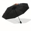 1pc Halloween Black Cat with Pumpkins Umbrella with Plastic Handle,Suitable for All Seasons Home Travel Outdoor UmbrellaM1197