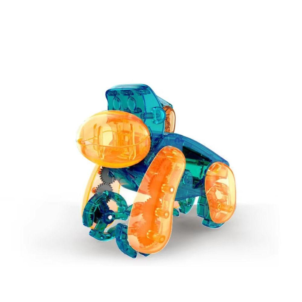 Bionic DIY Assembled Solar Chimpanzee Running Solar Electric Vehicle Toys  Children Toy