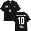 Rappeur Baby Gang Tour 2026 Album Merch T-shirts Men Women Clothing Hip Hop Oversized T Shirt Summer Casual Short Sleeve T-shirt