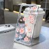 Transparent Small Chrysanthemum Flowers Case For Samsung Galaxy A16 A35 A55 A54 A33 A53 S25 S24 Ultra S23 Plus S22 S21 FE Cover