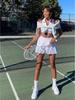 ALO Women's Summer High-Waist Tennis Skirt - Yoga, Golf, Anti-Exposure, Pleated, Quick-Dry Sports Skort