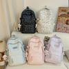 Schulrucksack Cartoon Klein Frisch Mädchen Rucksack Mehrere Fächer Highschool Schülerrucksack Weiblich Hoher Wert College-Stil Mittelschüler