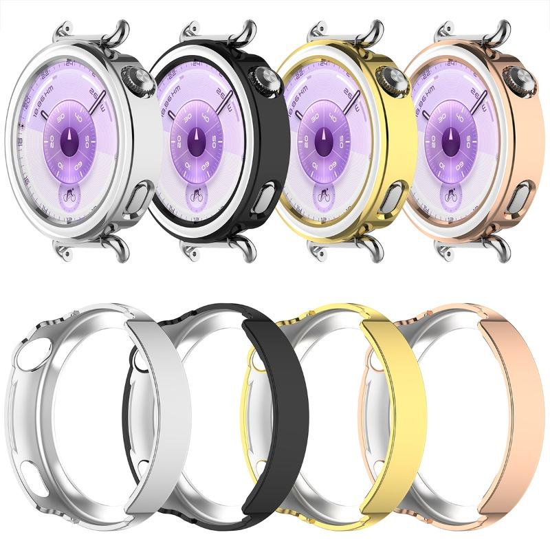 Protective Cover Case For Huawei Watch GT6 41mm/GT5 41mm SmartWatch Hard PC Frame Coverage Cases Shell Accessories