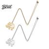 Fashionable Elephant Pendant Necklace for Women Hollow Animal Unique Charm