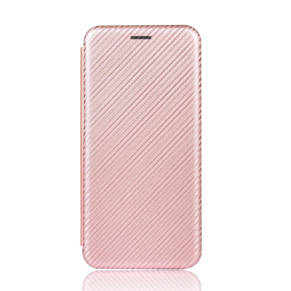 Carbon Fiber Flip Leather Case for Nokia 7.2 - Protective Phone Shell, 6.2