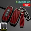 Zinc Alloy Car Smart Key Case Cover Shell Keyless Protector Holder Fob for Ford Territory EV Keychain Remote Accessories