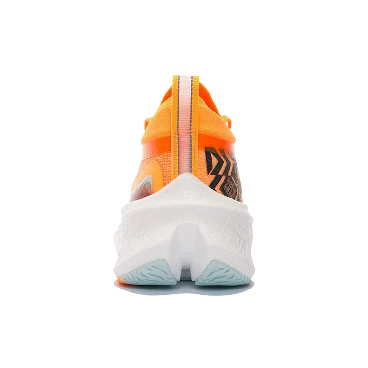 Li Ning Feidian Discovery Running Shoes Men's Low Top Fluorescent Sweet Orange ARMS007-6