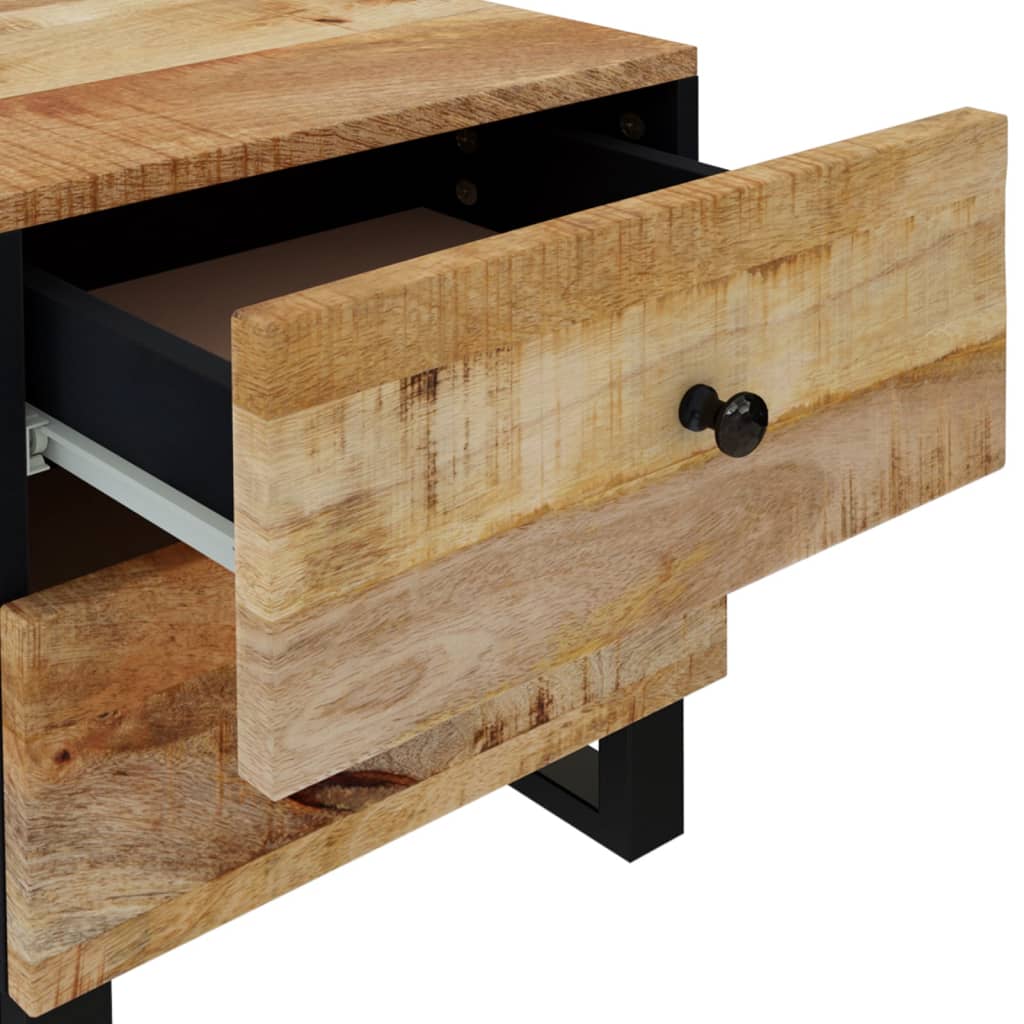 Nightstands (2 pcs) 40 x 33 x 46 cm Solid Mango Wood