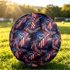 Personalized Size 5 Football Atletico Madrid Pattern Outdoor Game Sports Ball Gift