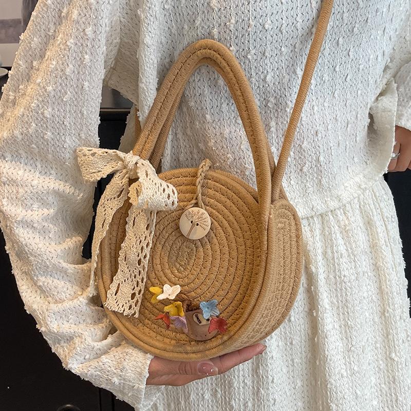 Fashionable Straw Bags for Women New Trendy Crossbody Bags for Women Ins Niche One-shoulder Handbags for Women