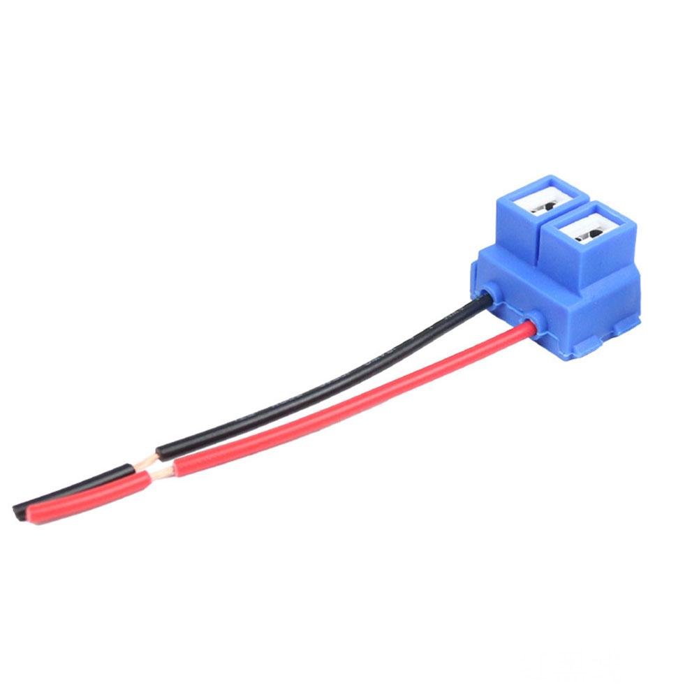 2 Pieces Auto Car Bulb Sockets H Connector H7 Socket