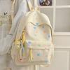 Schoolbag Female Junior High School Student Large Capacity Lightweight Backpack Girl Heart Cute Star Versatile Small Backpack Niche