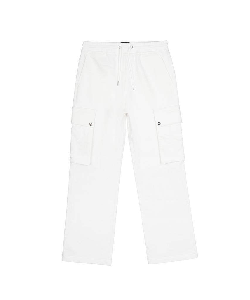 WARDOG Cargo Jersey Pants White
