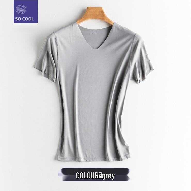 Men's Slim Fit Casual Short Sleeve Sports T-shirt for Spring/Summer