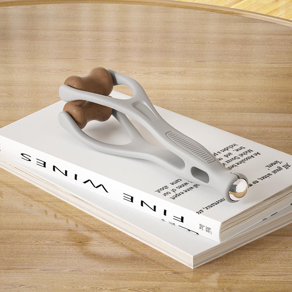 

Ручной массажер Массаж меридианов суставов рук Ручной Тонкие пальцы для очистки акупунктурных точек Иглокаменный массажный зажим для пальцев серый