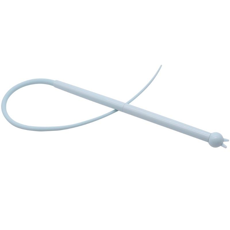 

Silicone Cat Toys, Mouse Tail Cat Toys, Long Rods, Self-entertaining Toys for Cats, Interactive and Boring Pet Supplies светло-синий