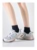 Women's Mid-Calf Summer Socks: Thin, Pure Cotton, Anti-Odor, Boneless, Postpartum, Black or White