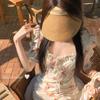 White Tower Women's Elegant Fairy Style Lace Dress - Summer/Autumn Korean Chic Long Dress