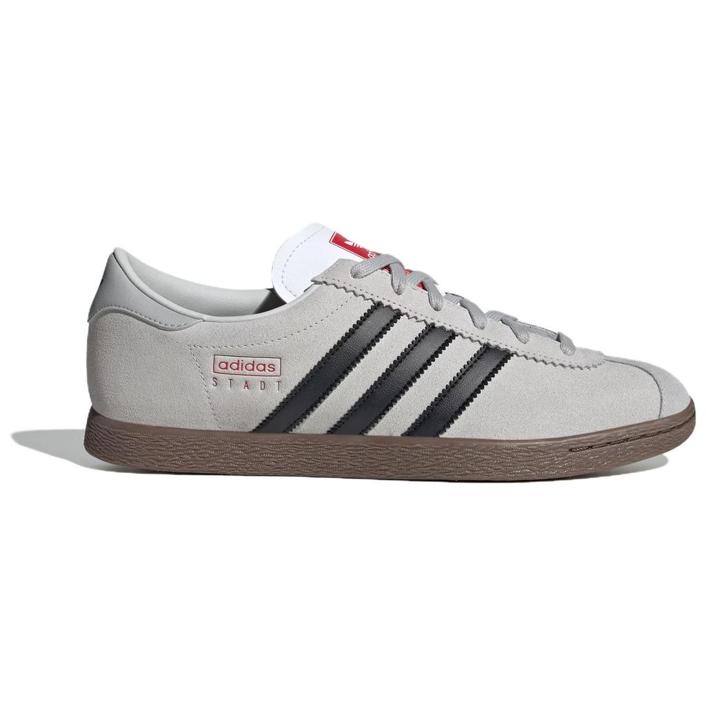 Adidas Stadt Grey Black Unisex Sneakers Grey-One Core-Black Grey-Two JR6342