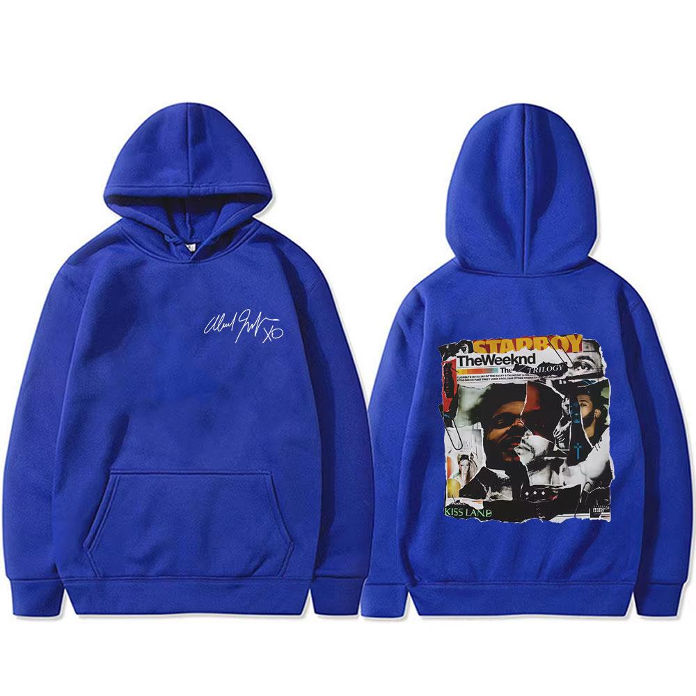 Rapper The Weeknd Music Album Cover 2026 Merch Hoodie Unisex Hip Hop Fashion Pop Music Streetwear Unisex Vintage Sweatshirt