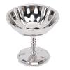 Stainless Steel Ice Cream Cups High Footed Dessert Bowls Tall Footed Cups for Pudding Snacks Frozen Yogurt