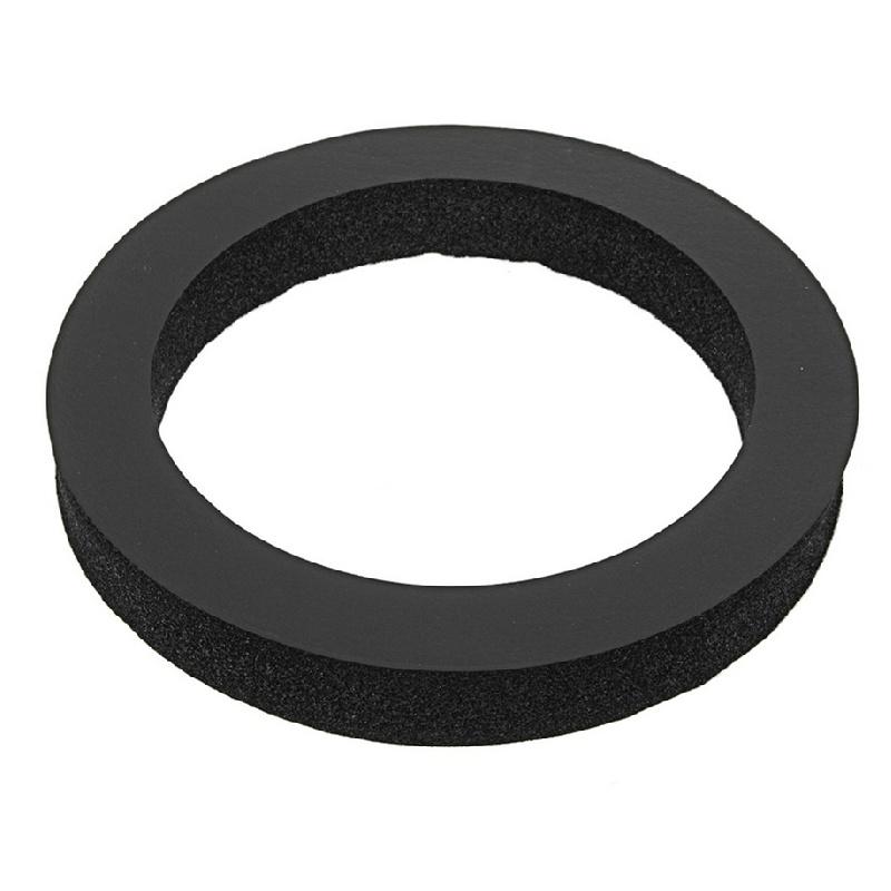 4pcs 6.5" Car Speaker Ring Bass Door Trim Sound Insulation Cotton Audio Speakers