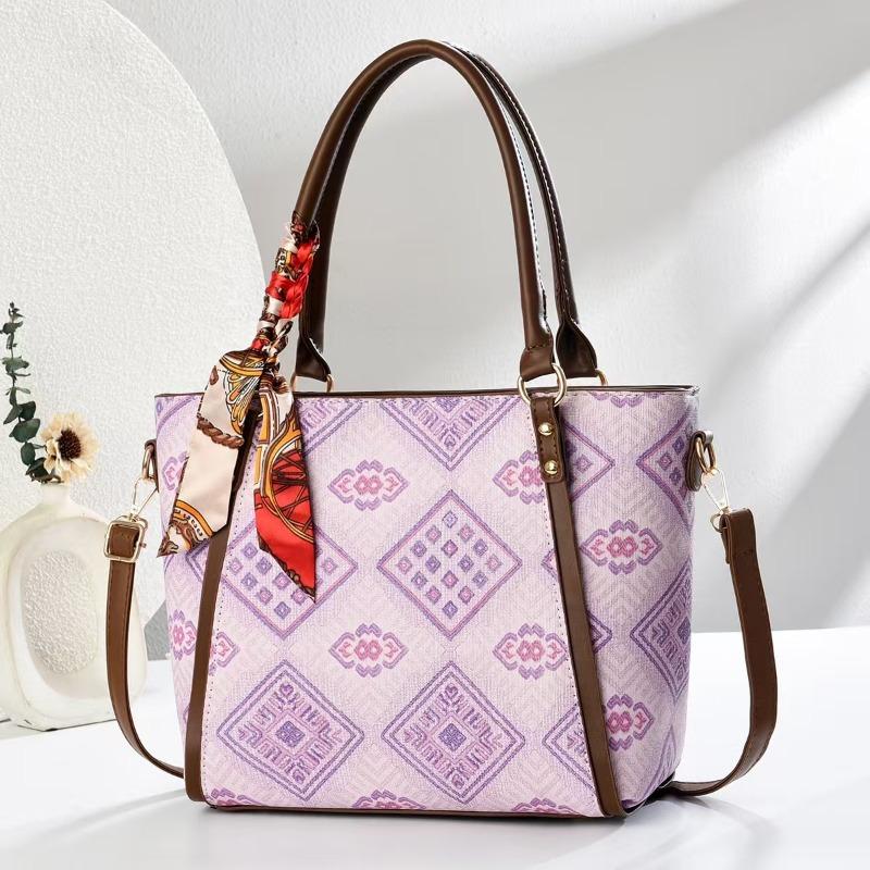 Women Top-Handle Bags Unique Design Print Surface Handbag Large Capacity Female Tote Sac Fashion Lady Shoulder Crossbody Bag