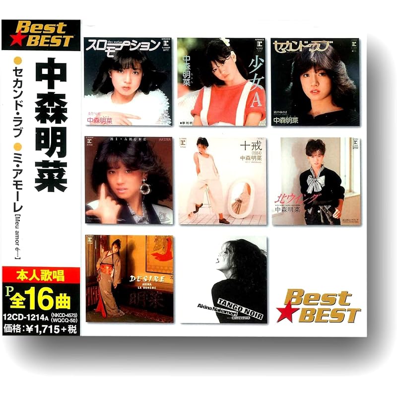 Akina Nakamori 12CD-1214A