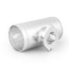 76mm 3inch Turbo Aluminum Flange Pipe For GD-RS FV RZ BOV Blow Off Valve Adapter L=150mm